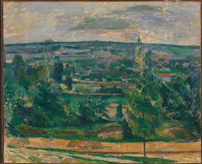 Landscape from Jas de Bouffan by Paul Cézanne